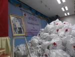 ช่วยเหลือผู้ประสบภัยโดยสถานีกาชาดสิรินธร สภากาชาดไทยเพื่อผู